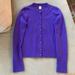 J. Crew 100% cashmere sweater / cardigan